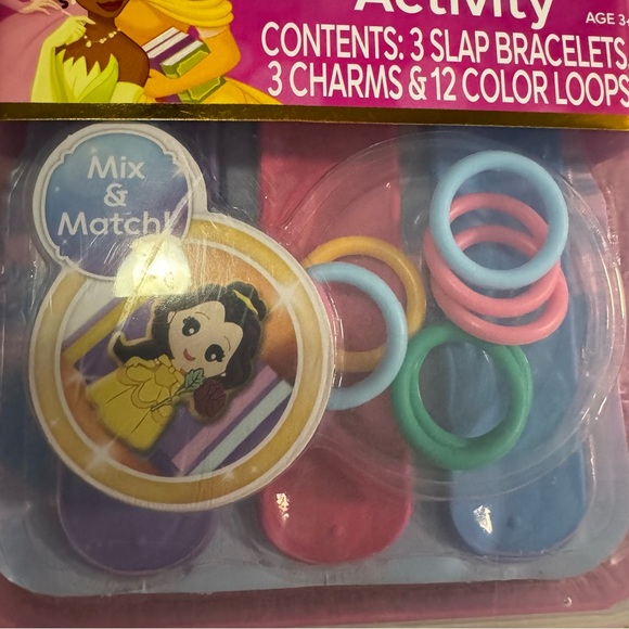 NWT Disney Princess Slap Bracelet kit Girls - Picture 4 of 5